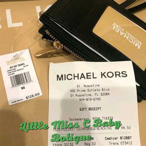 gift receipt michael kors|where to sell michael kors.